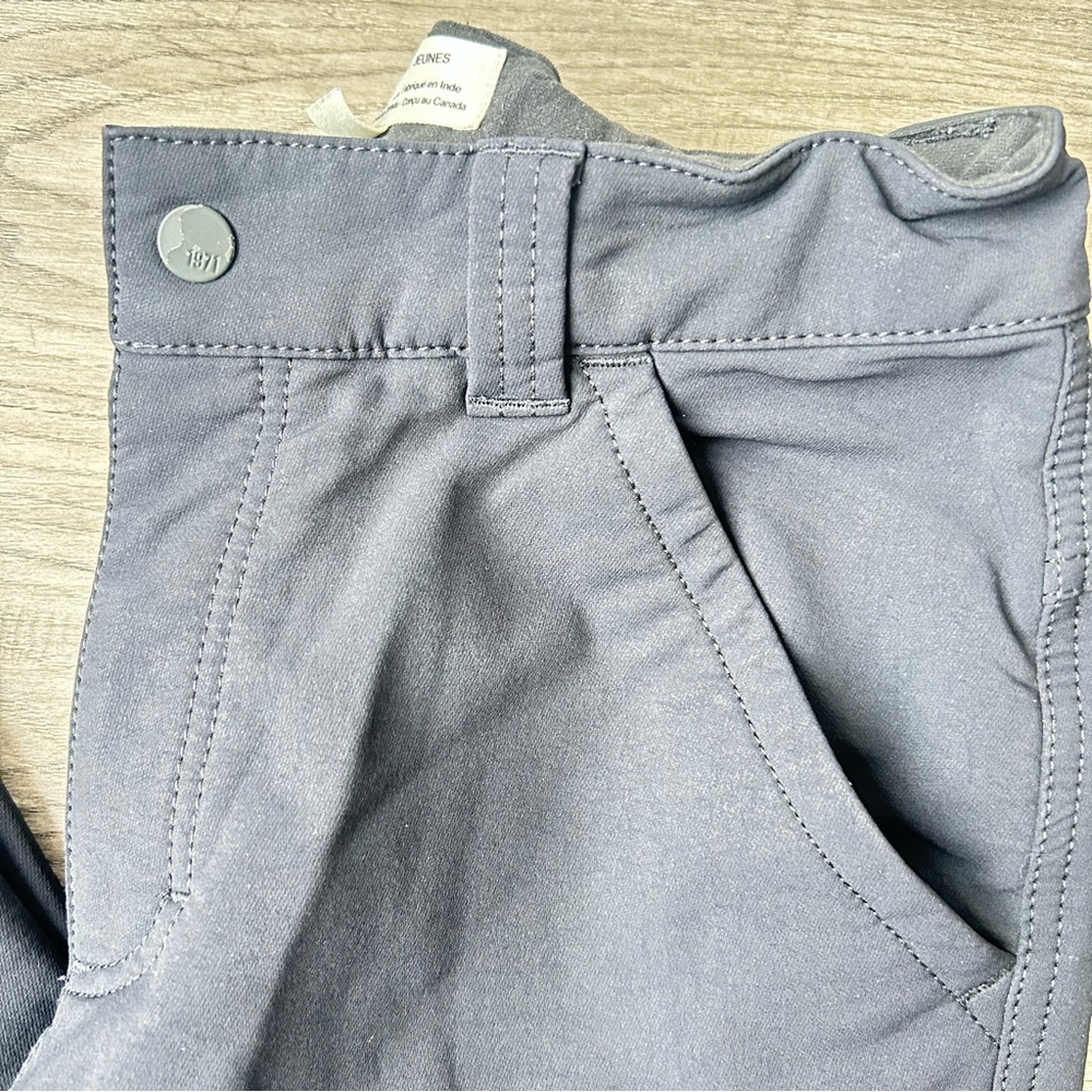 MEC insulated Surplus youth pants water resistant and adjustable waist size 12 - Picture 6 of 7